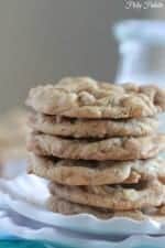 Oatmeal White Chip Cookies
