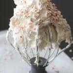 Peppermint Candy Cane Crunch Buttercream Frosting
