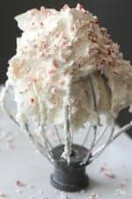 piparminttu Candy Cane Crunch Buttercream kuorrutus