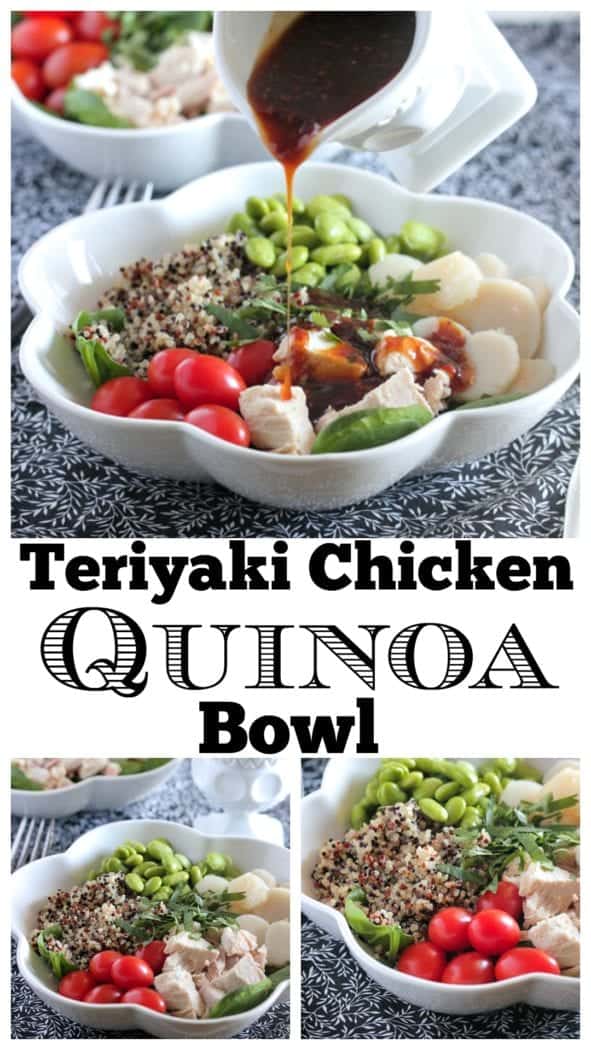 Teriyaki Chicken Quinoa Power Bowl Picky Palate Quinoa Bowl Recipe!