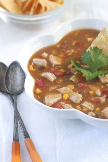 Chicken Enchilada Soup