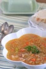 Lemon Chicken Quinoa Vegetable Soup