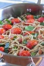 Parmesan BLT Whole Wheat Pasta