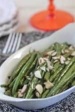 Spicy Sweet Green Beans