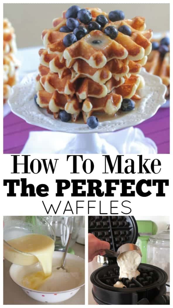 How To Make Perfect Waffles | Homemade Waffle Recipe From Scratch