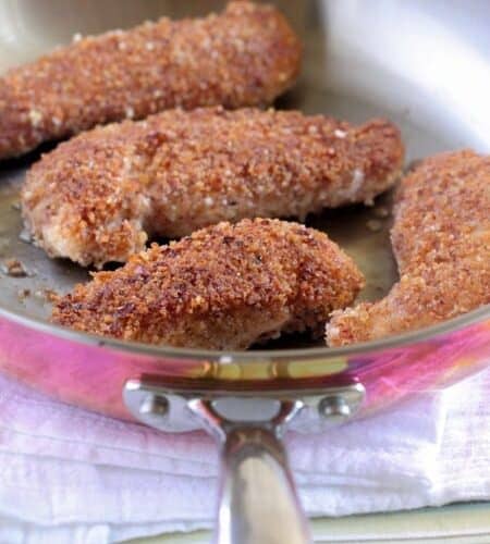 Parmesan Pecan Chicken Tenders Picky Palate Chicken Tender Recipes