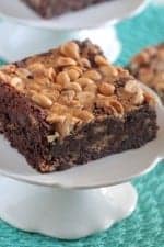 Peanutty Tagalong Brownies