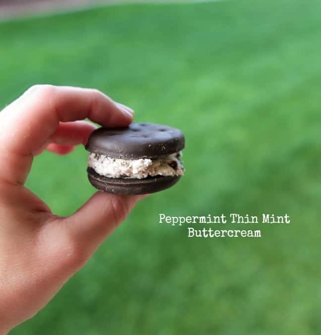 Peppermint Thin Mint Buttercream