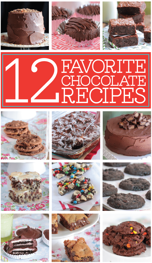 Twelve Favorite Chocolate Recipes