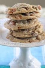 Butterscotch Chocolate Chunk Pudding Cookies