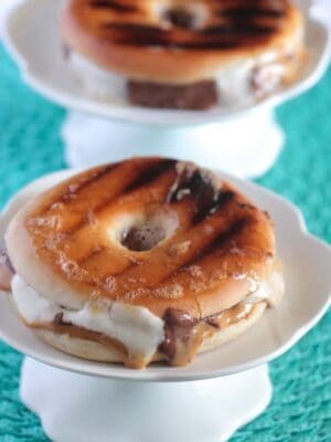 Peanut Butter S'mores Style Panini
