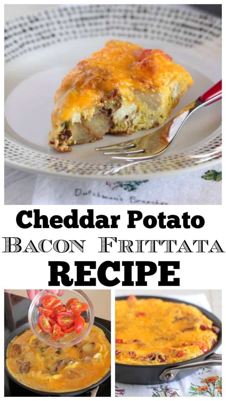 Cheddar Potato Bacon Frittata Recipe Picky Palate