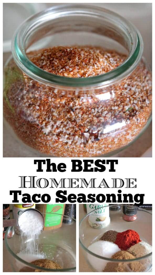 homemade taco seasoning