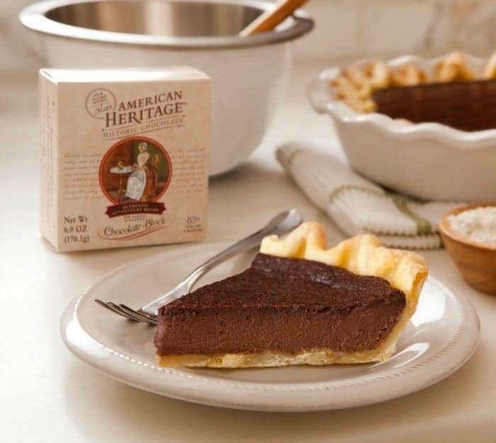 American Heritage Chocolate Tart