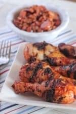 Garlic LIme Taco Grilled Chicken Drumsticks