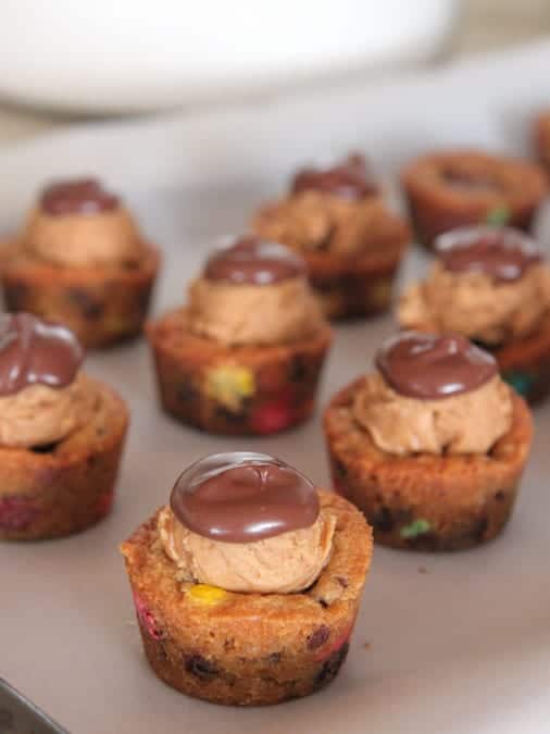 Chocolate Peanut Butter Cookie Cups