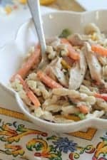 Creamy Chicken Fajita Pasta