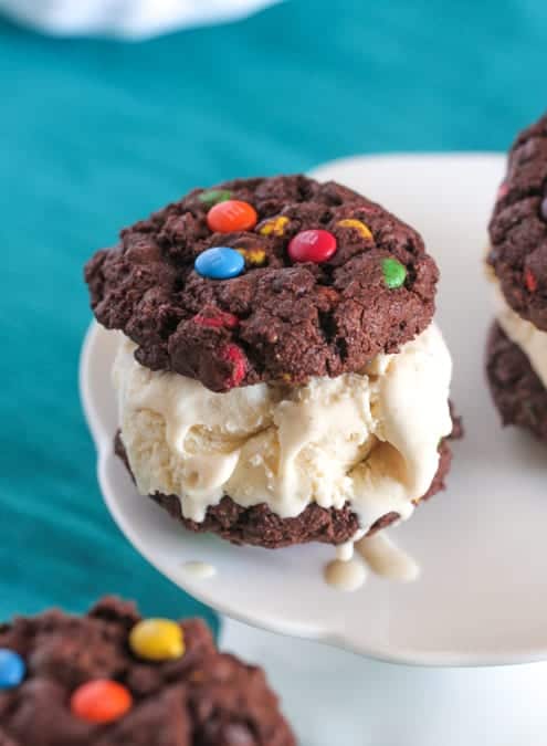 cookie ice cream sandwich