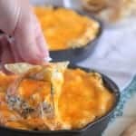 Mexican Taco Baked Spinach Dip