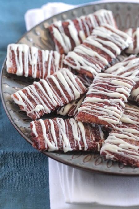 White Chocolate Churro Crackers