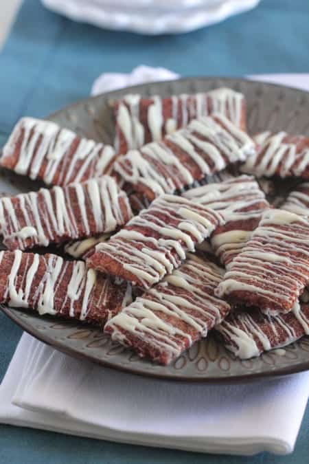 White Chocolate Churro Crackers