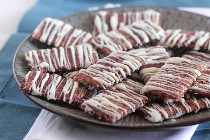 White Chocolate Churro Crackers