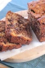 Pumpkin Chocolate Chip Banana Bread