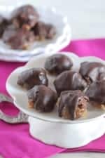 Chocolate Covered Pecan Bites