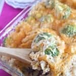 Creamy Garlic Chicken Rice Bake