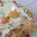 Sausage and Gravy Breakfast Pizza