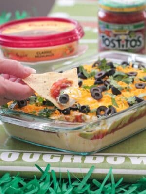 Image of 7 Layer Mexican Style Hummus Dip