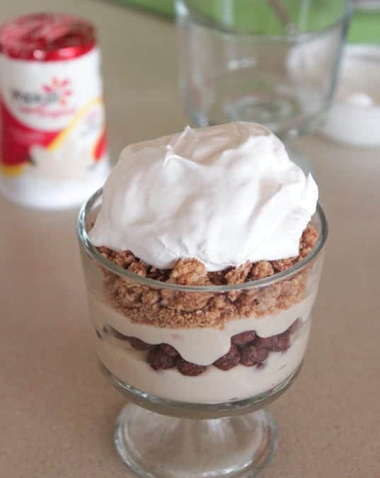 Peanut Butter Greek Yogurt Parfaits with BarkTHINS - Dish It Girl