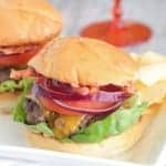 Siracha Ranch Bacon Cheeseburgers