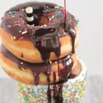 Sprinkle Donut Chocolate Milkshake