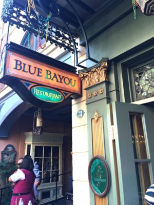 Blue Bayou Restaurant Disneyland