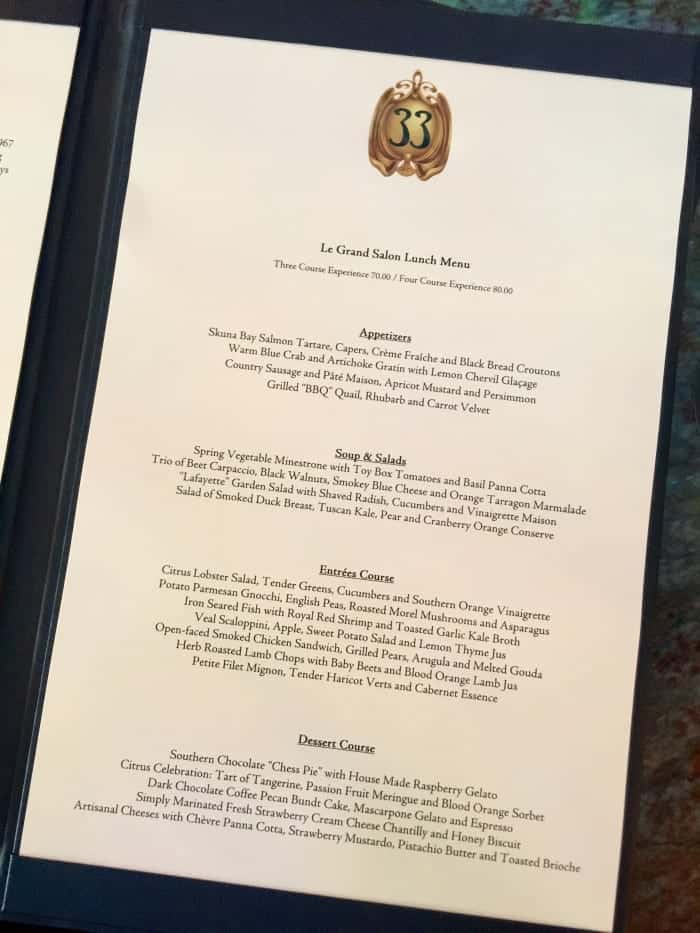 My Experience at Club 33 Disneyland Resort - Disney Dining