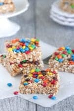 No Bake Snack Squares