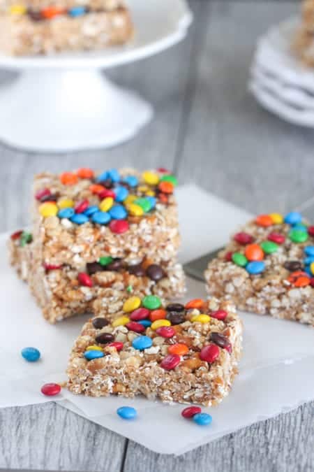 No Bake Snack Squares