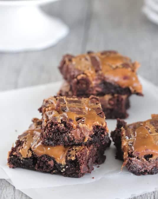 Peanut M&M Brownies Recipe - Sweet & Salty Desserts The Herbeevore