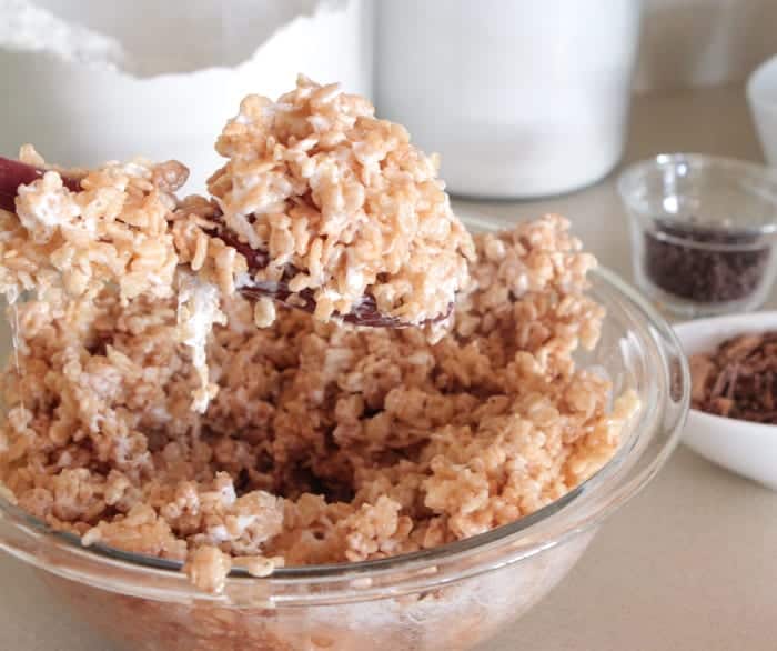 Toffee Chocolate Rice Krispie Treats Recipe Picky Palate