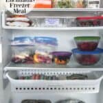 Chicken Black Bean Enchiladas Freezer Meals