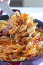 Image of Grilled Cheese and Tomato Soup Pasta Bake