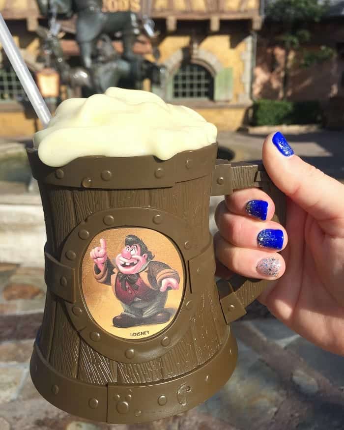 A Fruity Frozen Drink in a Mug From Gaston's Tavern