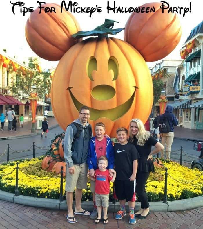 Tips For Mickey's Halloween Party Disneyland Park