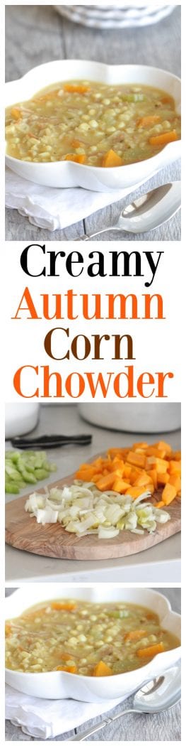 Creamy Autumn Corn Chowder