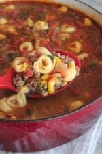 Taco Tortellini Soup