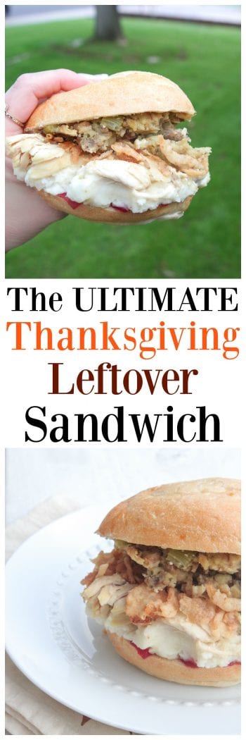 The Ultimate Thanksgiving Leftovers Sandwich