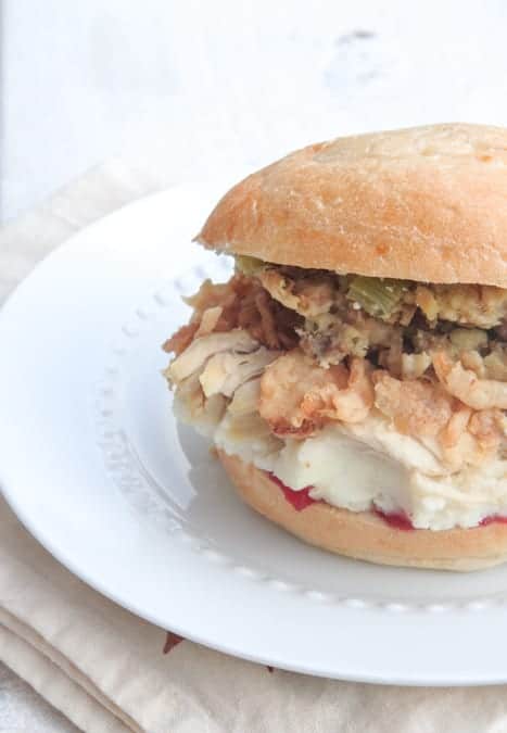 The Ultimate Thanksgiving Leftovers Sandwich