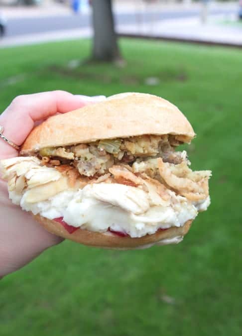 The Ultimate Thanksgiving Leftovers Sandwich