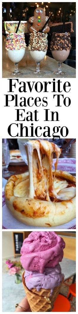 Favorite Places To Eat In Chicago